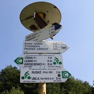 Ruské sedlo – rázcestie turistických chodníkov