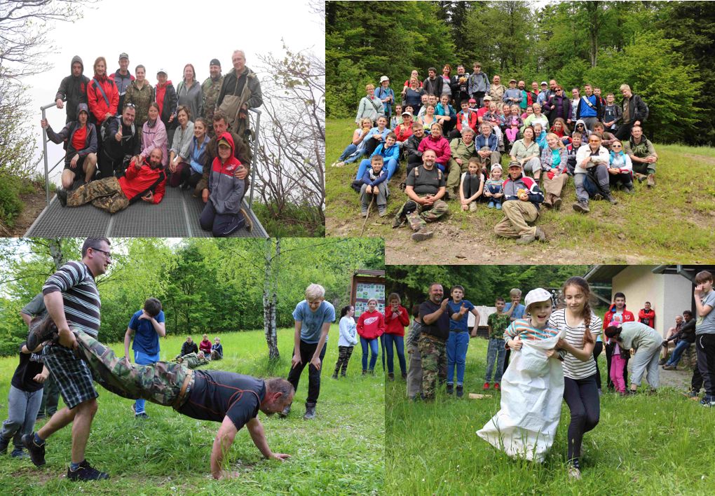 zábavné aktivity pre deti a dospelých, zábery z Riabej skaly