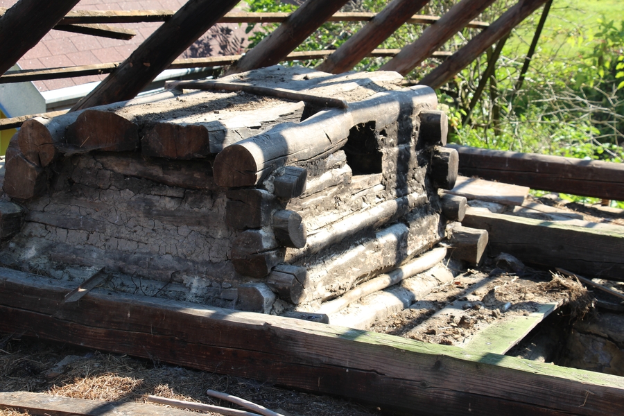 „Slipyj komin“ (Topoľa).