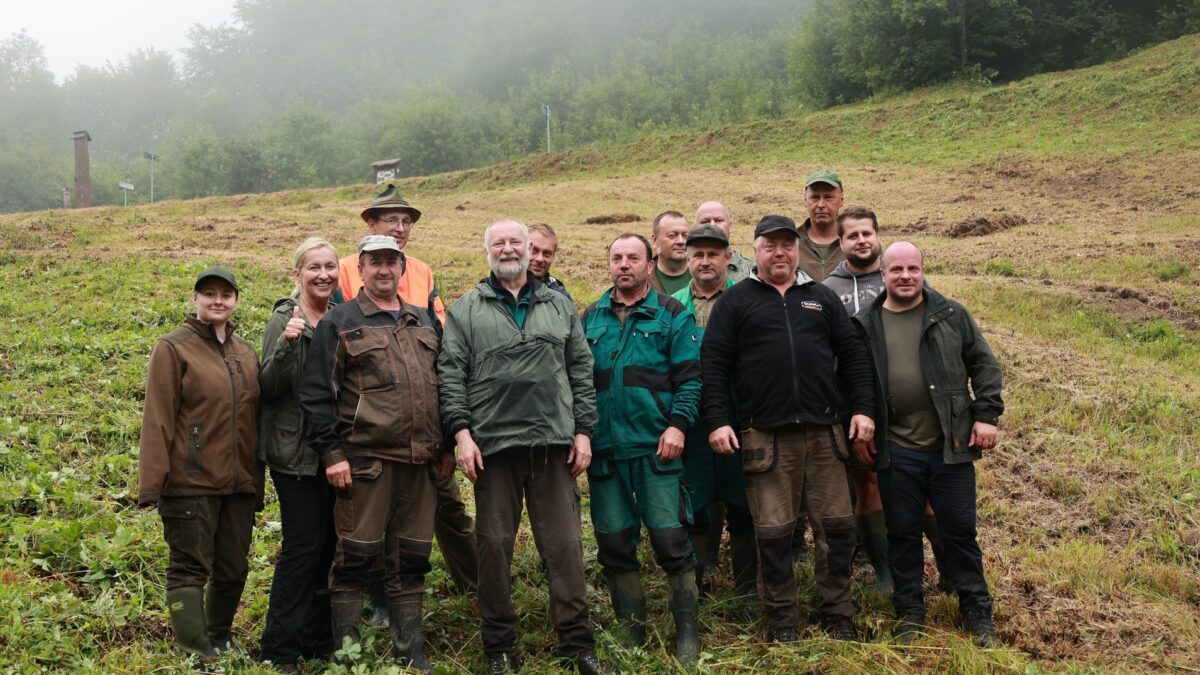 Fotografia pracovníkov Správy NP Poloniny
