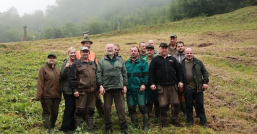 Fotografia pracovníkov Správy NP Poloniny