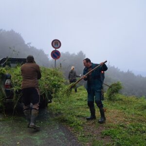 Pracovníci Správy NP Poloniny v akcii
