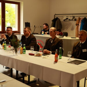 Štátni tajomníci, riaditeľ odboru národných parkov a riaditeľ Správy NP Poloniny.