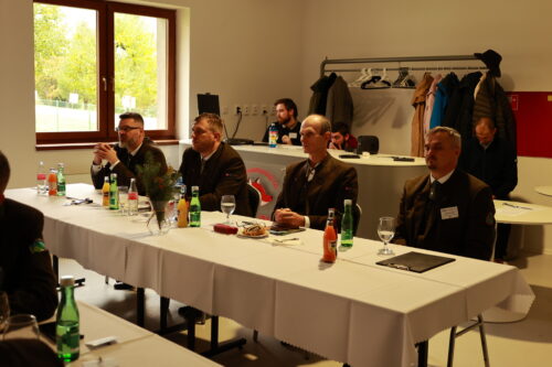 Štátni tajomníci, riaditeľ odboru národných parkov a riaditeľ Správy NP Poloniny.