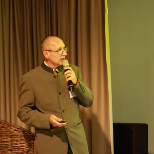 Prezentácia RNDr. Jozefa Štofika PhD, bez účastníkov.