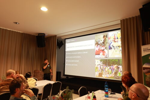 Prezentácia envirovýchovy a propagácie chráneného územia.