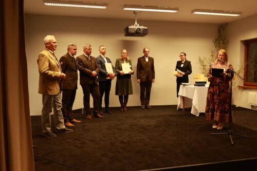 Oceňovanie Ing. Mariána Giča.