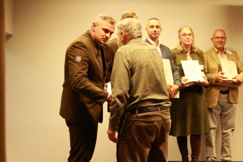 Oceňovanie p. Halžu.