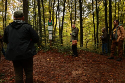 Ing. Milan Piroš - výklad pri NPR Stužica.