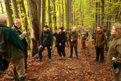 Výklad Ing. Milana Piroša pod Čierťažou.