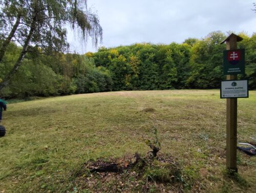 Stinská slatina - prvý záber