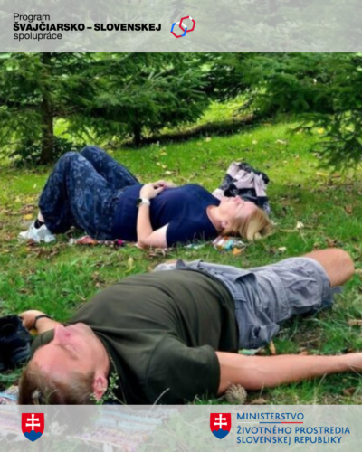 meditácia v prírode dvoch osôb